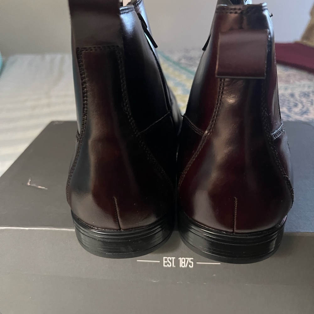 BRAND NEW BROWN STACEY ADAMS DRESS OR CASUAL BOOTS. - Picture 16 of 16